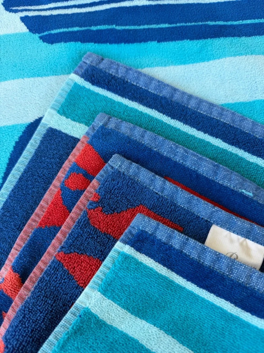 Costco Resort Living Enjoy The Journey Oversized Cotton Beach Towel 37x72 GUC